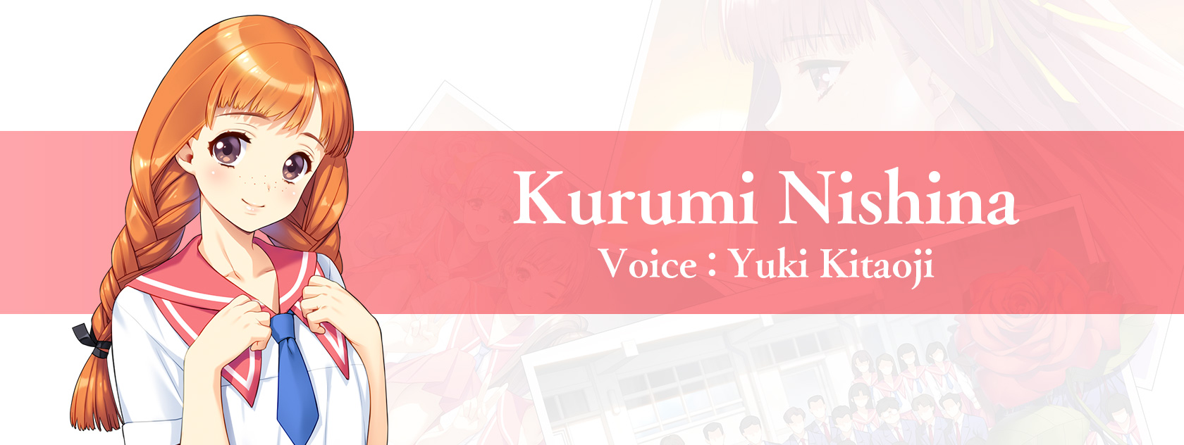 Kurumi Nishina Voice: Yuki Kitaoji