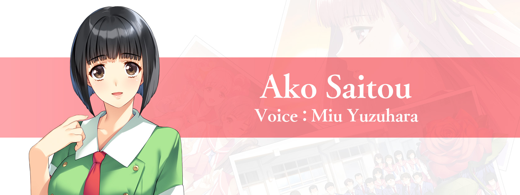 Ako Saitou Voice: Miu Yuzuhara